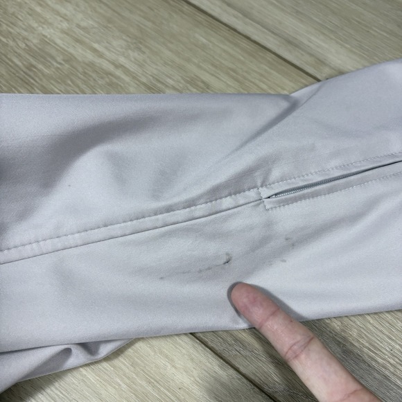 Calvin Klein Mens Gray Softshell Long Sleeve Pockets Full Zip Jacket Size XL - Picture 7 of 11